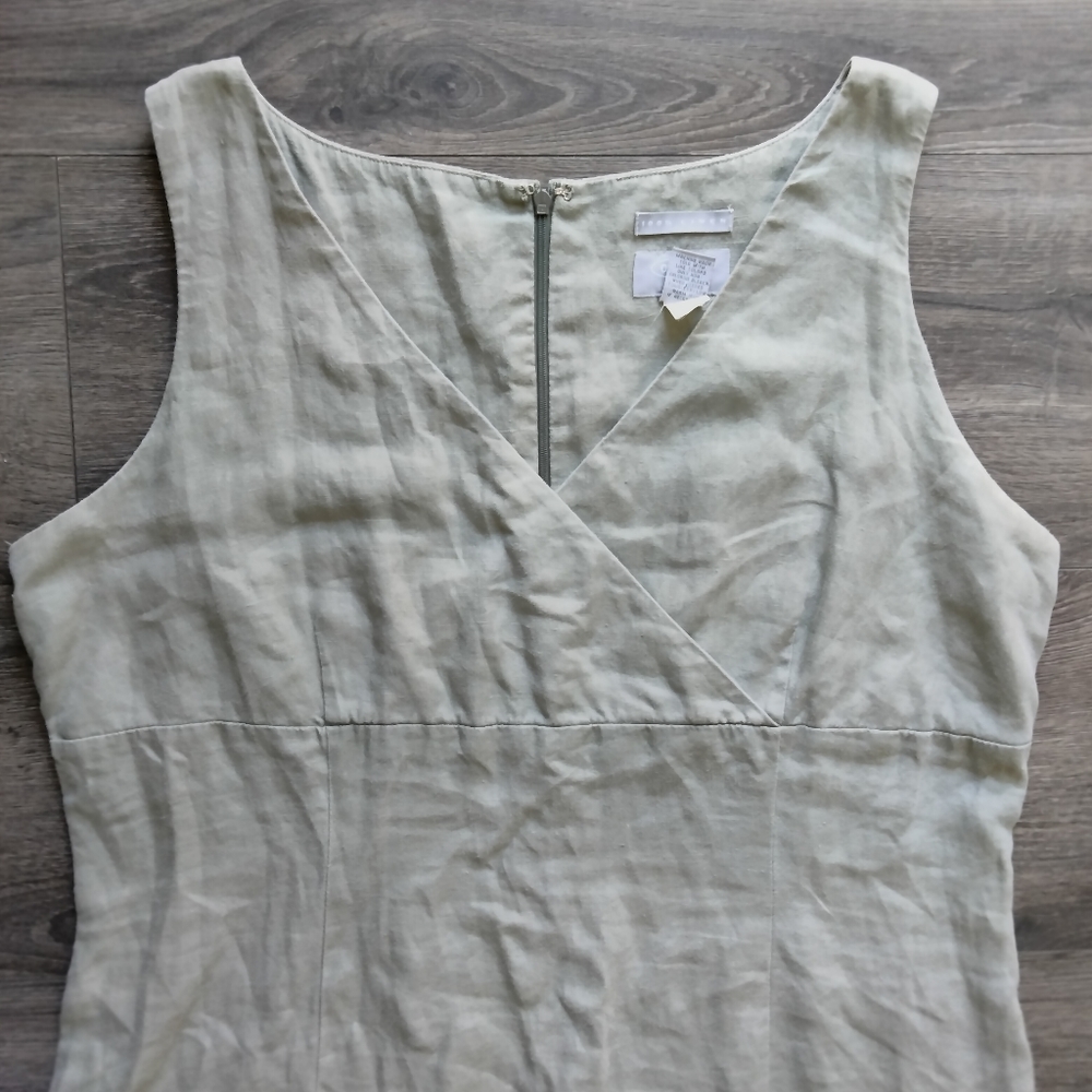 Old Navy Tan Olive Maxi Dress - Picture 4 of 12